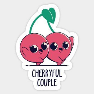 Cherryful Couple Sticker